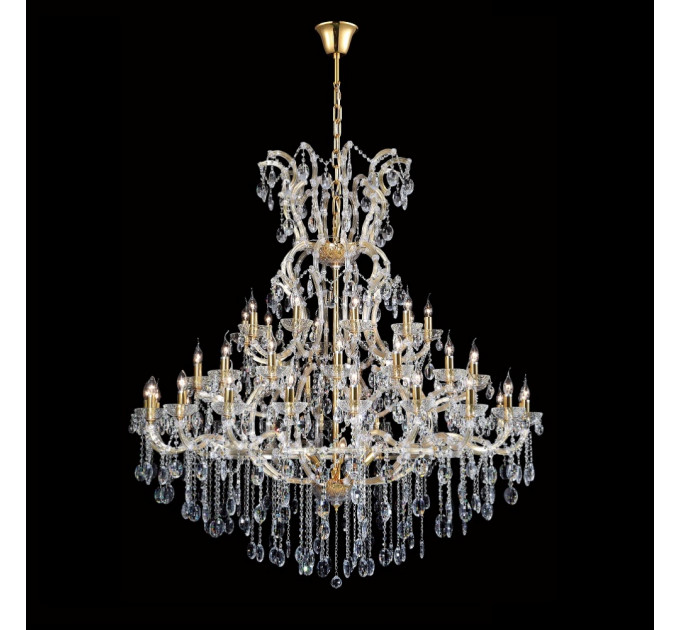 Подвесная люстра Crystal Lux Hollywood SP53 GOLD