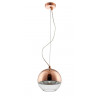 Подвесной светильник Crystal Lux WOODY SP1 D200 COPPER