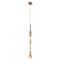 Подвесной светильник Crystal Lux LUX NEW SP1 D AMBER