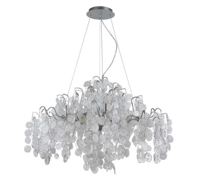 Подвесная люстра Crystal Lux TENERIFE SP9 SILVER
