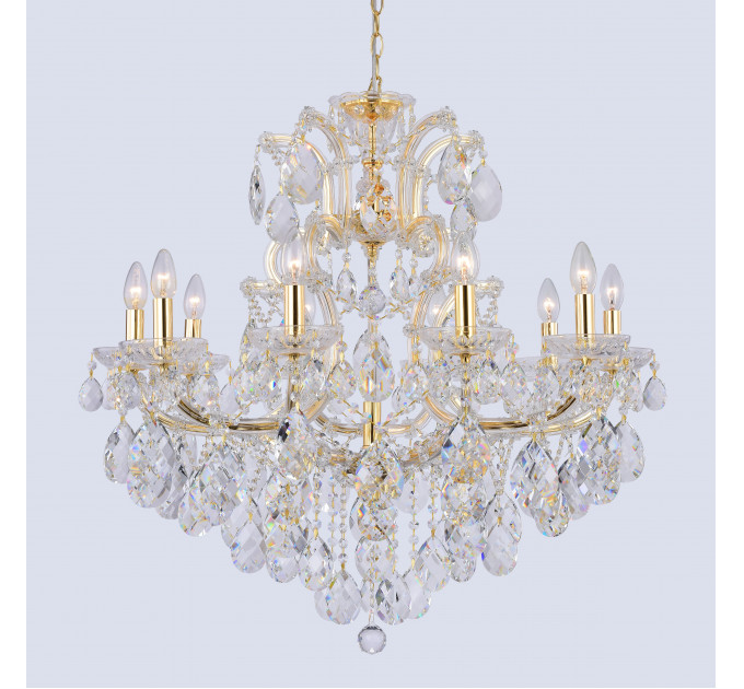 Подвесная люстра Crystal Lux ISABEL SP11 gold