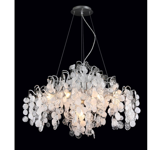 Подвесная люстра Crystal Lux TENERIFE SP9 SILVER