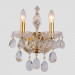 Настенное бра Crystal Lux ISABEL AP2 gold