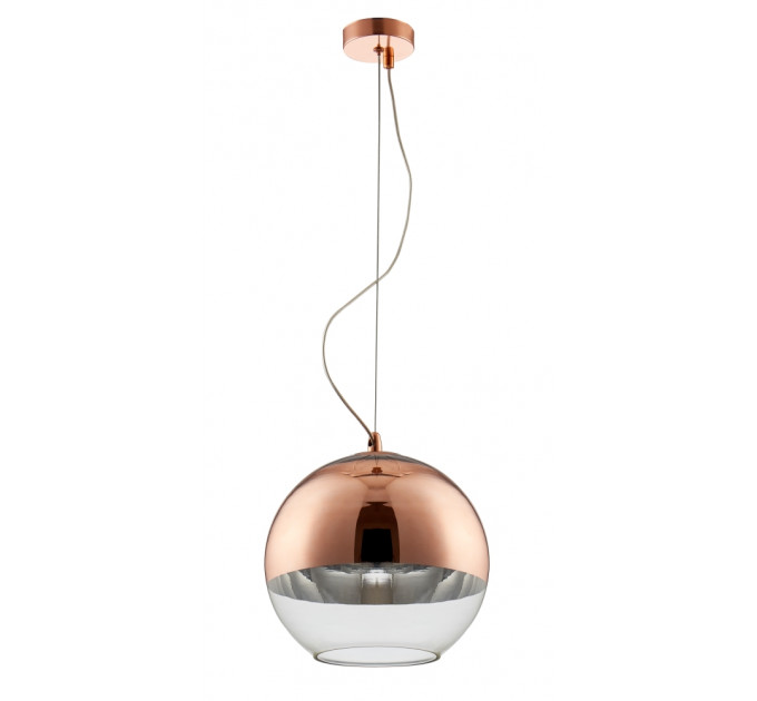 Подвесной светильник Crystal Lux WOODY SP1 D300 COPPER