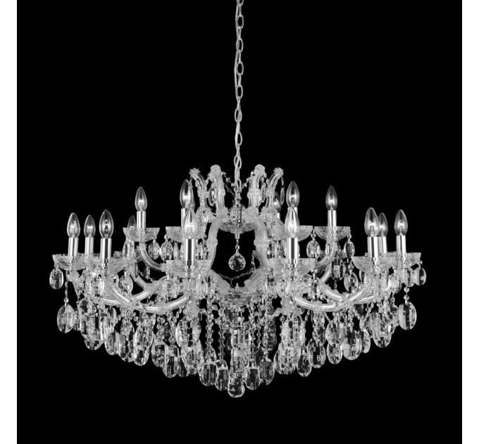 Подвесная люстра Crystal Lux Hollywood SP12+6 CHROME