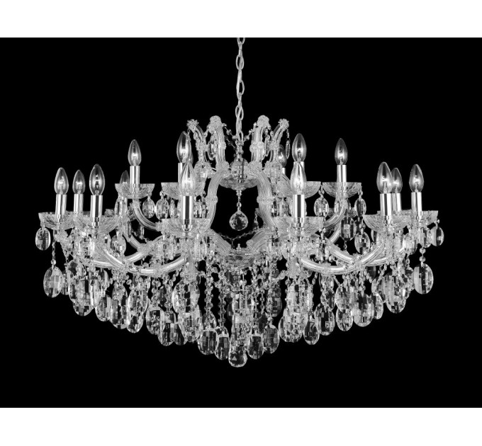 Подвесная люстра Crystal Lux Hollywood SP12+6 CHROME