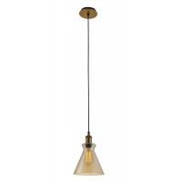 Подвесной светильник Crystal Lux CAMPANELLA SP1 AMBER