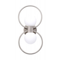 Настенный светильник Crystal Lux LISTO AP2 NICKEL