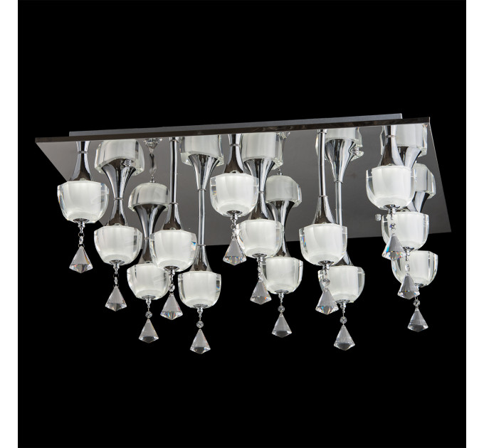 Потолочная LED-люстра Симона Chiaro 13*5W пульт 455010913