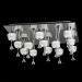 Потолочная LED-люстра Симона Chiaro 13*5W пульт 455010913