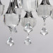 Потолочная LED-люстра Симона Chiaro 13*5W пульт 455010913