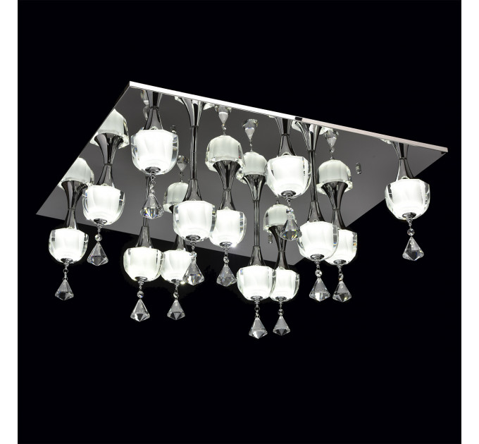 Потолочная LED-люстра Симона Chiaro 13*5W пульт 455010913