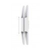 Настенный светильник Crystal Lux CLT 332W4-V2 WH-WH
