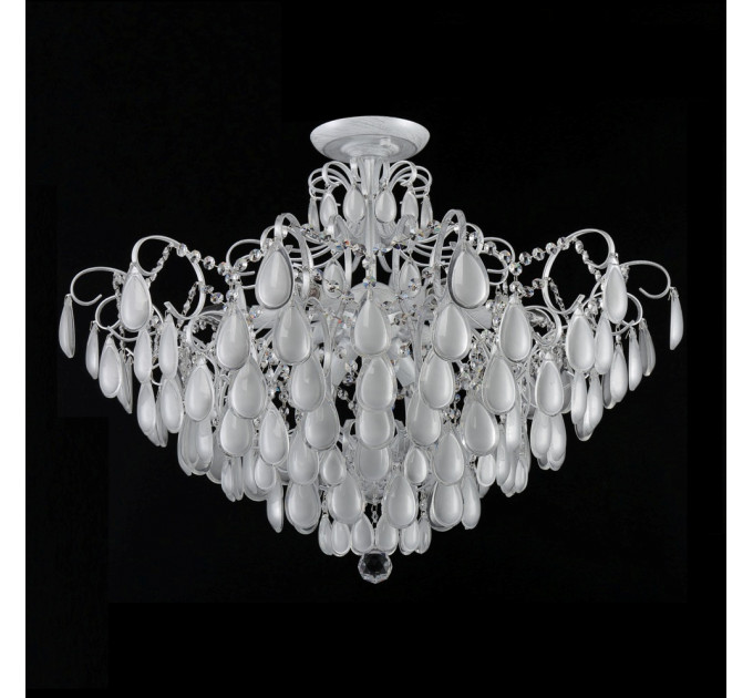 Потолочная люстра Crystal Lux Sevilia PL9 SILVER