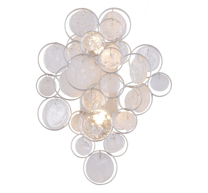 Настенный светильник Crystal Lux Deseo AP2 SILVER