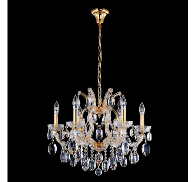 Подвесная люстра Crystal Lux Hollywood SP6 GOLD