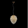 CHARME SP2+2 LED GOLD/TRANSPARENT