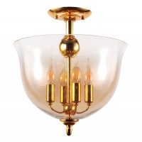 Потолочная люстра Crystal Lux ATLAS PL4 GOLD
