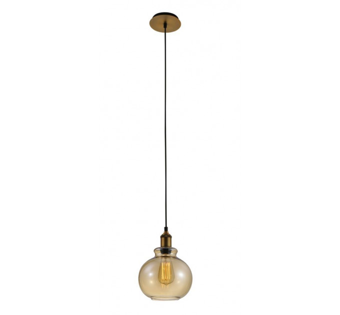 Подвесной светильник Crystal Lux OLLA SP1 AMBER