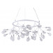 Подвесная люстра Crystal Lux EVITA SP45 D WHITE/TRANSPARENT