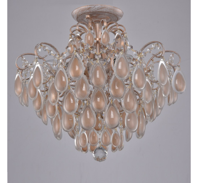 Потолочная люстра Crystal Lux Sevilia PL4 GOLD