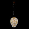 CHARME SP3+3 LED GOLD/TRANSPARENT