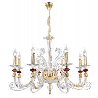 Подвесная люстра Crystal Lux Catarina SP8 Gold