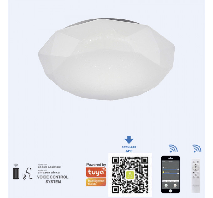Потолочный светильник Diamante smart Mantra 5974