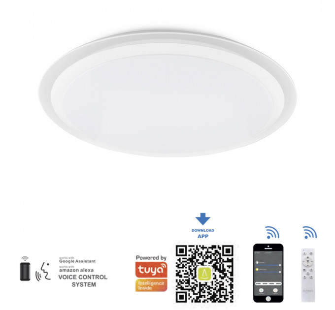Потолочный светильник Edge smart Mantra 5950
