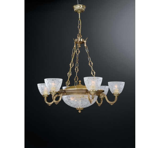 Классическая люстра Reccagni Angelo L 6352/6+3