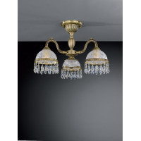 Классическая люстра на штанге Reccagni Angelo PL 6220/3