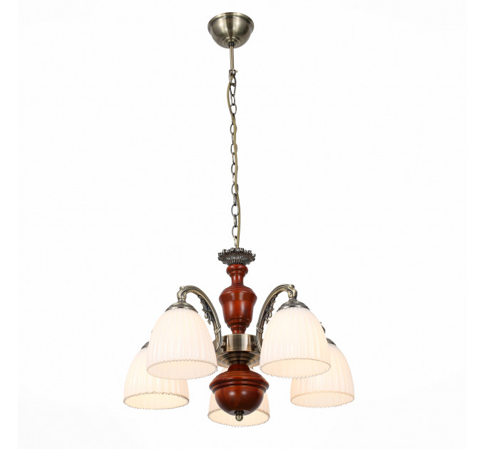 Подвесная люстра Fiore ST-Luce 5*40W E27 SL151.303.05