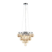 Подвесная люстра Sospiro ST-Luce коньячный SL432.203.05