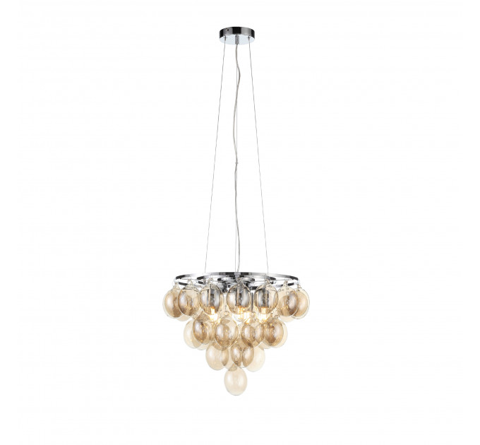 Подвесная люстра Sospiro ST-Luce коньячный SL432.203.05