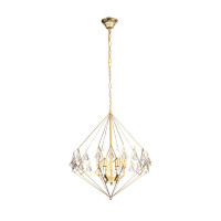 Подвесная люстра Taburo ST-Luce 6*40W Е14 золото SL1107.203.06
