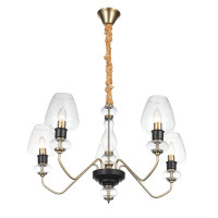 Подвесная люстра Colienza ST-Luce 5*40W Е14 SL1115.303.05