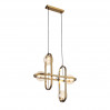 Подвесной светильник Circono ST-Luce бронза/коньячный SL1201.203.04