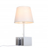 Настольная лампа с USB разъемом Portuno ST-Luce белый SLE301.504.01