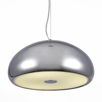 Подвесной светильник Glitter ST-Luce 3*60W Е27 серебро SL856.103.03