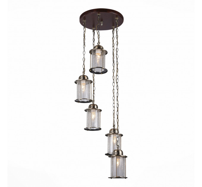 Подвес Volantino ST-Luce 5*40W Е27 бронза SL150.303.05