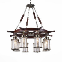 Подвесная люстра Volantino ST-Luce бронза SL150.303.08
