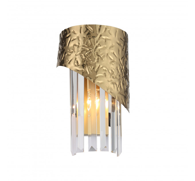 Настенное бра Tefina ST-Luce 1*60W Е14 античная латунь SL1100.301.01