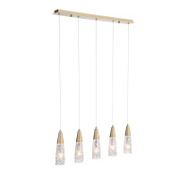 Подвесной светильник Penelo ST-Luce золото/прозрачный SL1151.203.05
