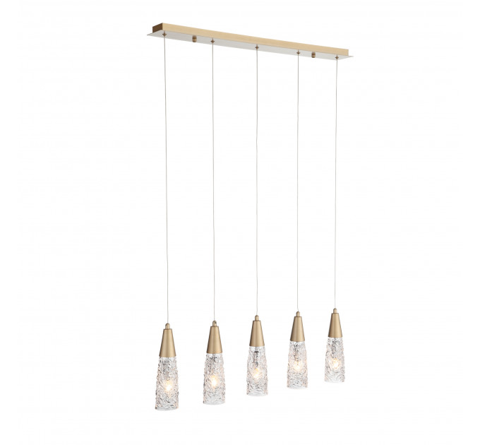 Подвесной светильник Penelo ST-Luce золото/прозрачный SL1151.203.05