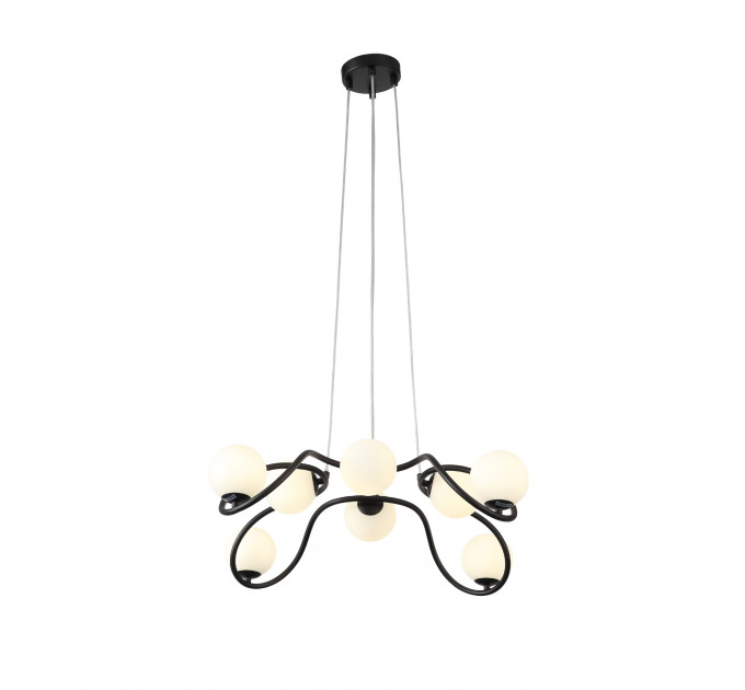 Подвесная люстра Legatezza ST-Luce черный/белый SL1502.403.08