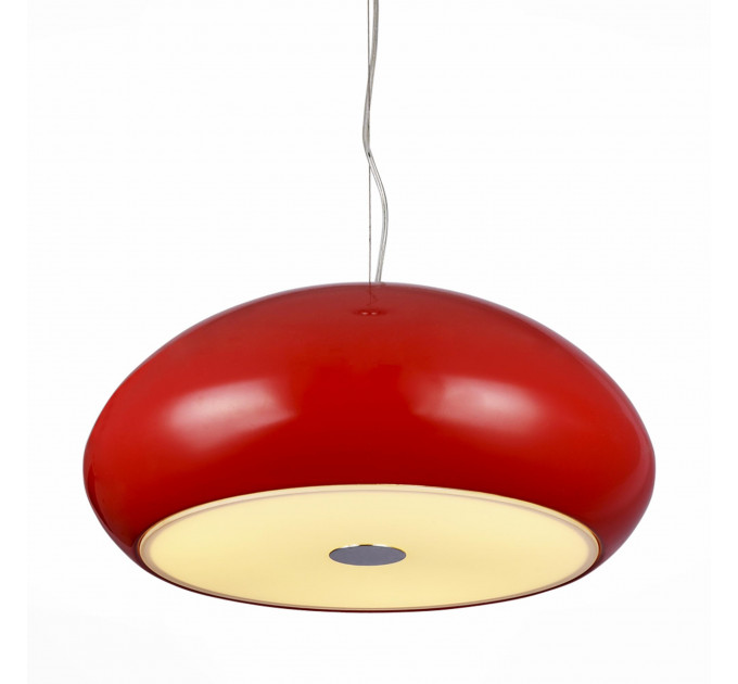 Подвесной светильник Glitter ST-Luce 3*60W Е27 красный SL856.603.03