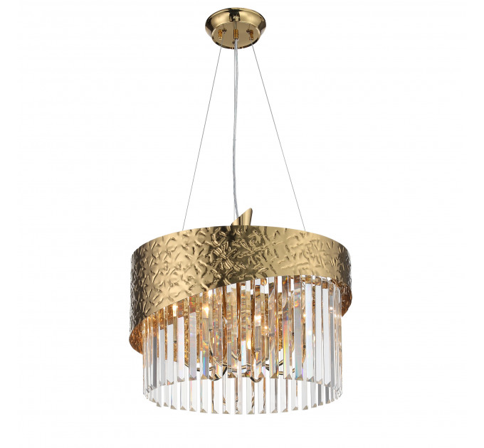 Подвесная люстра Tefina ST-Luce 6*60W Е14 античная латунь SL1100.303.06