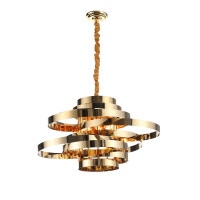 Подвесная люстра  5*40W Е14 Ricolli ST-Luce золото SL1130.203.05