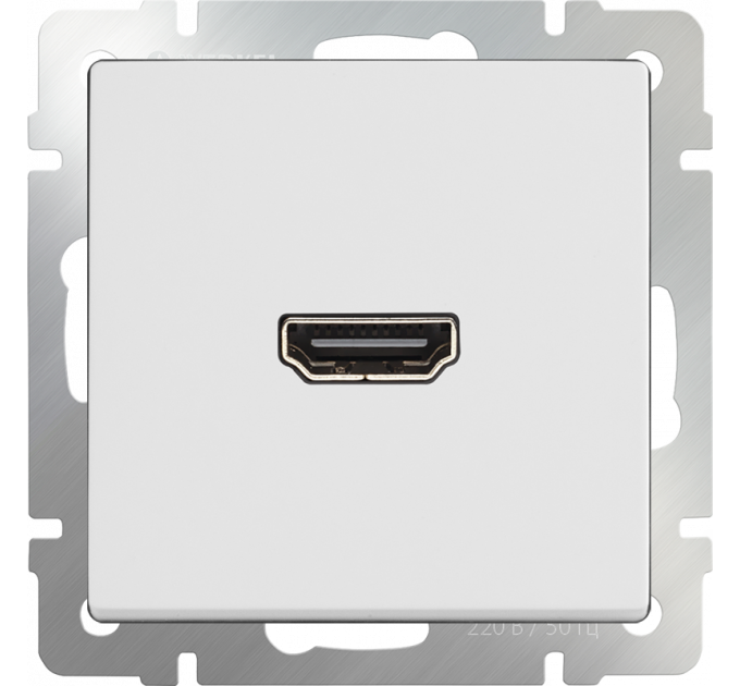 Розетка HDMI (белый) WL01-60-11