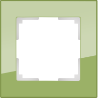 Рамка на 1 пост (фисташковый) WL01-Frame-01